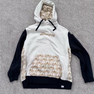 Disney XL Hoodie - Black, Cream, and Gold
